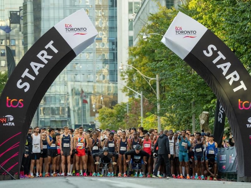 Dave at Toronto Waterfront&nbsp;Marathon