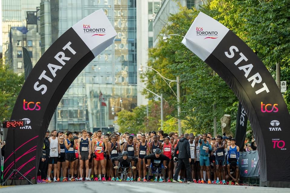 Dave at Toronto Waterfront&nbsp;Marathon