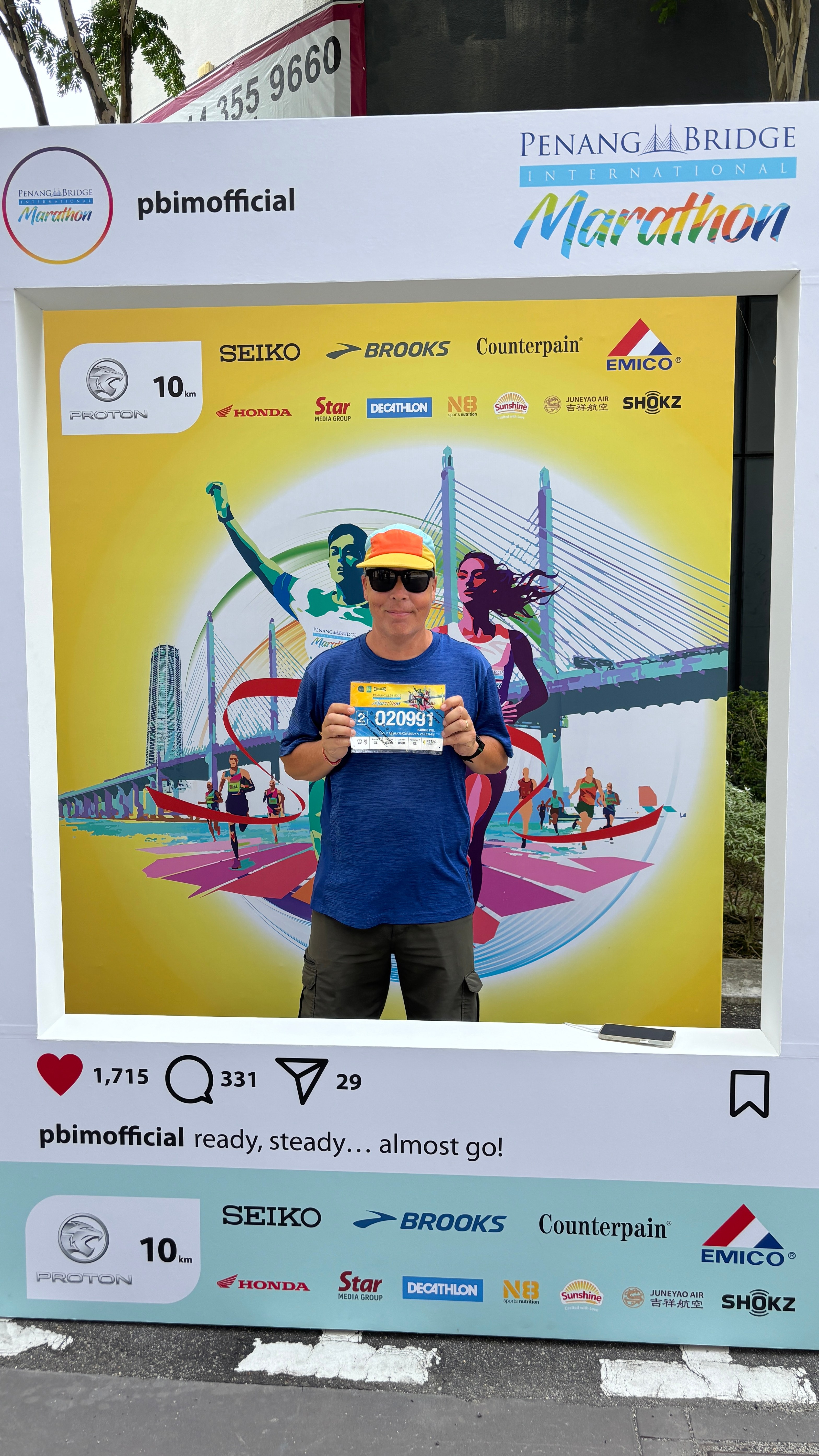 Donald J Runk The 2025 Penang Bridge International Marathon – Run K2J