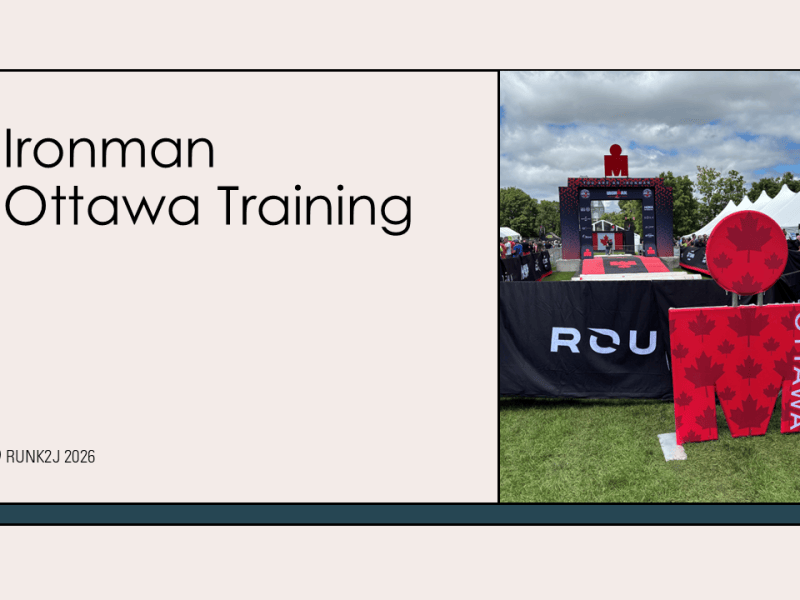 Ironman Canada-Ottawa Training – An&nbsp;Overview